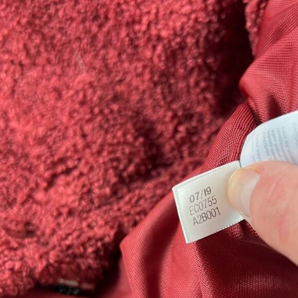Adidas Originals Sherpa Teddy Half Zip Pullover Polar Fleece Jacket Size XS - Picture 9 of 9
